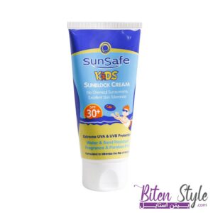 کرم ضد آفتاب کودکان SPF30 سان سیف 50 gr