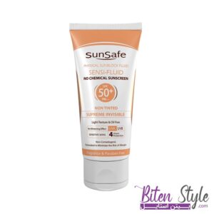 کرم ضد آفتاب سان سیف مدل سنسی فلوئید +SPF 50 حجم 50ml