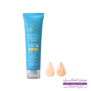 کرم ضد آفتاب سینره SPF60 رنگی