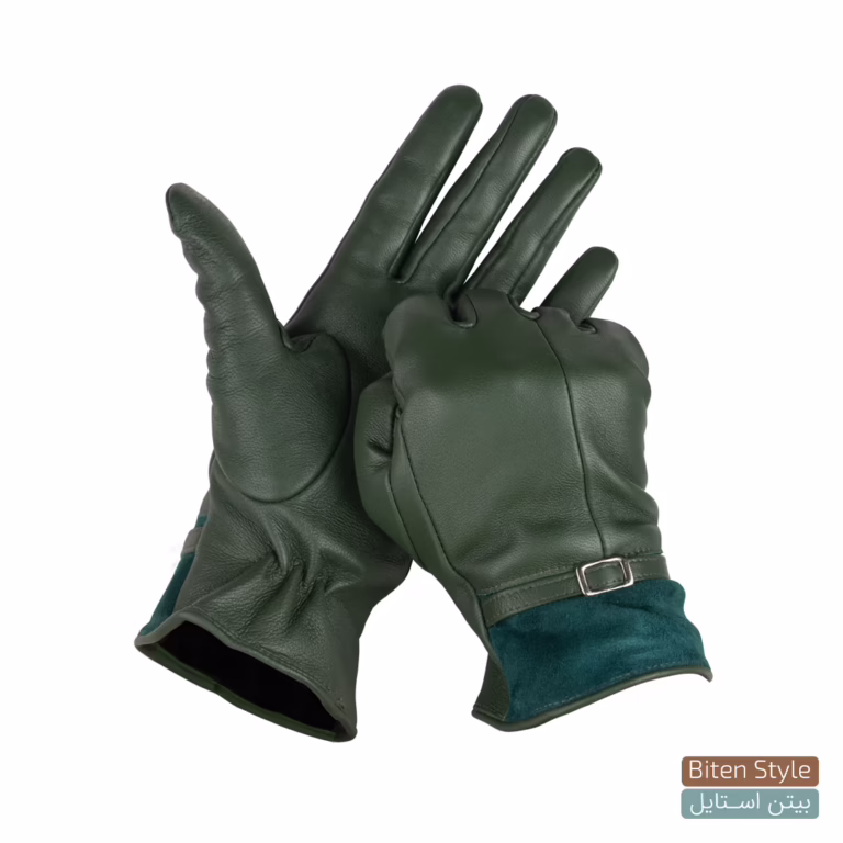 دستکش چرم زنانه آتری