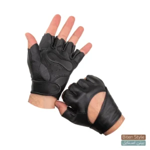 دستکش چرم اسپرت مردانه مدل آزاد